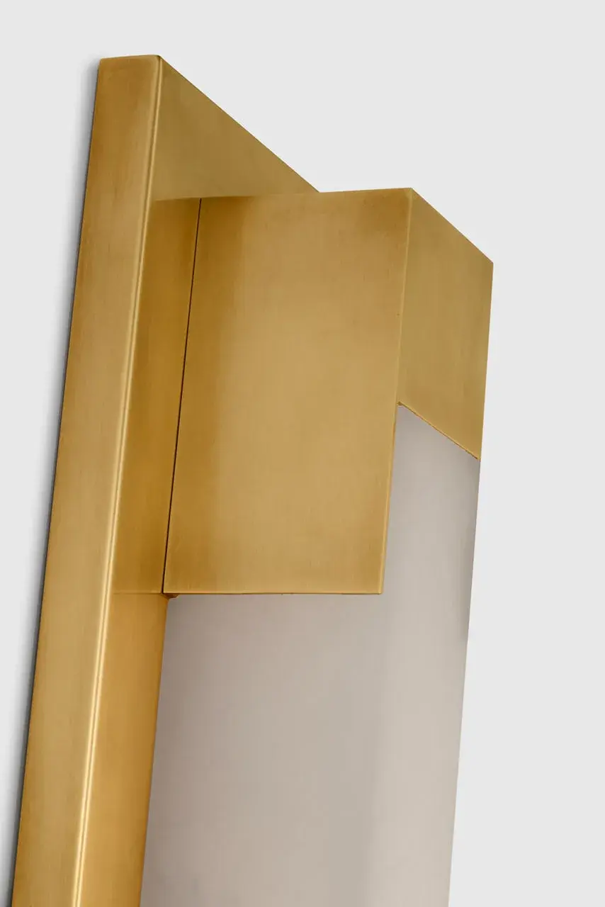 Covet 26" Bracketed Bath Light in Antique-Burnished Brass with Alabaster - Image 6