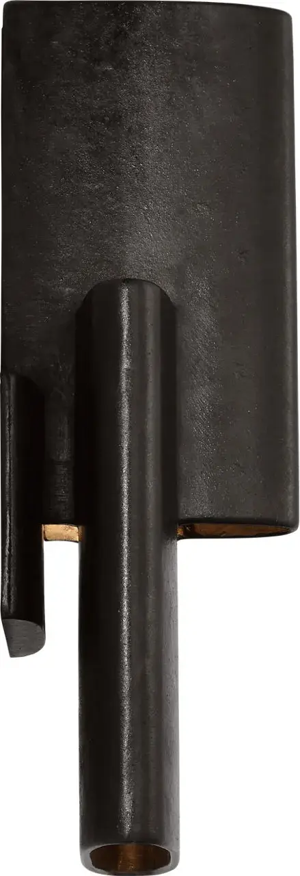 Lotura 16" Intersecting Sconce in Museum Black - Image 7