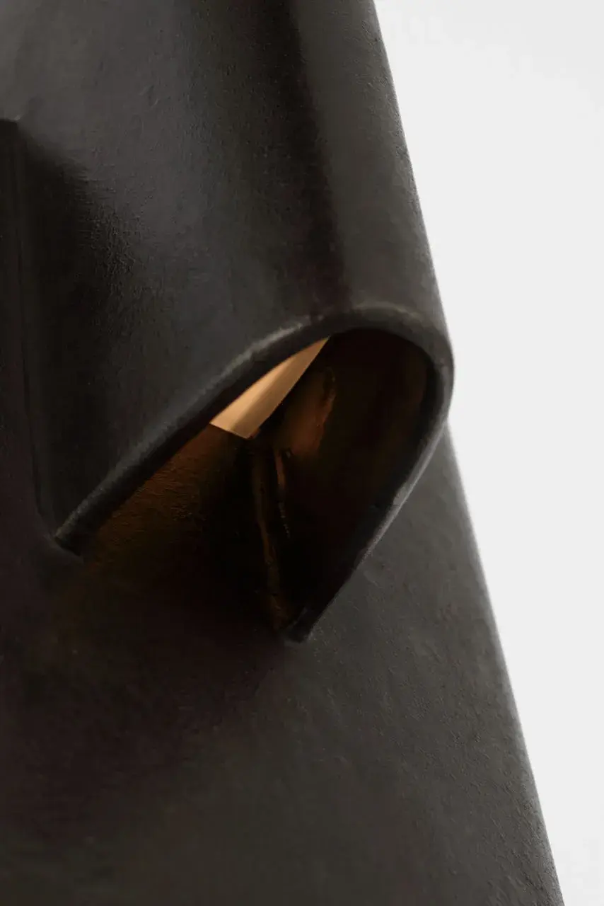 Lotura 16" Intersecting Sconce in Museum Black - Image 9