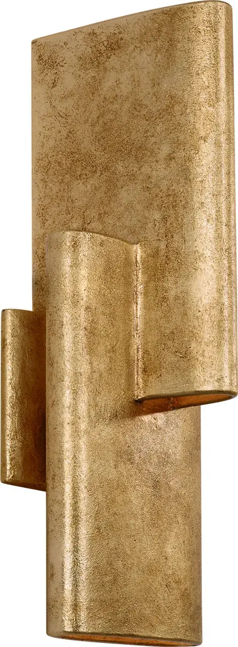Lotura 16" Intersecting Sconce in Museum Gild - Image 4