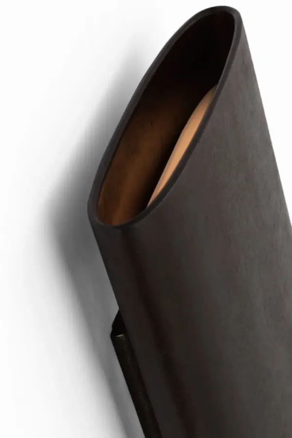 Lotura 12" Pocket Sconce in Museum Black - Image 8