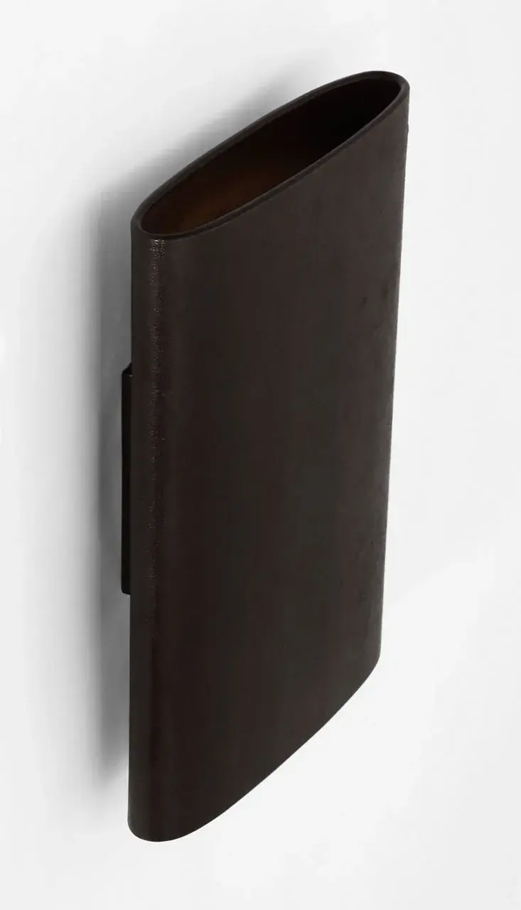Lotura 12" Pocket Sconce in Museum Black - Image 10