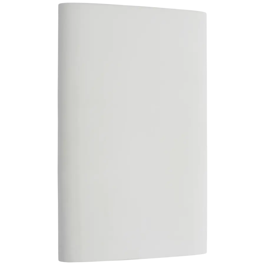 Lotura 12" Pocket Sconce in Museum White - Image 1