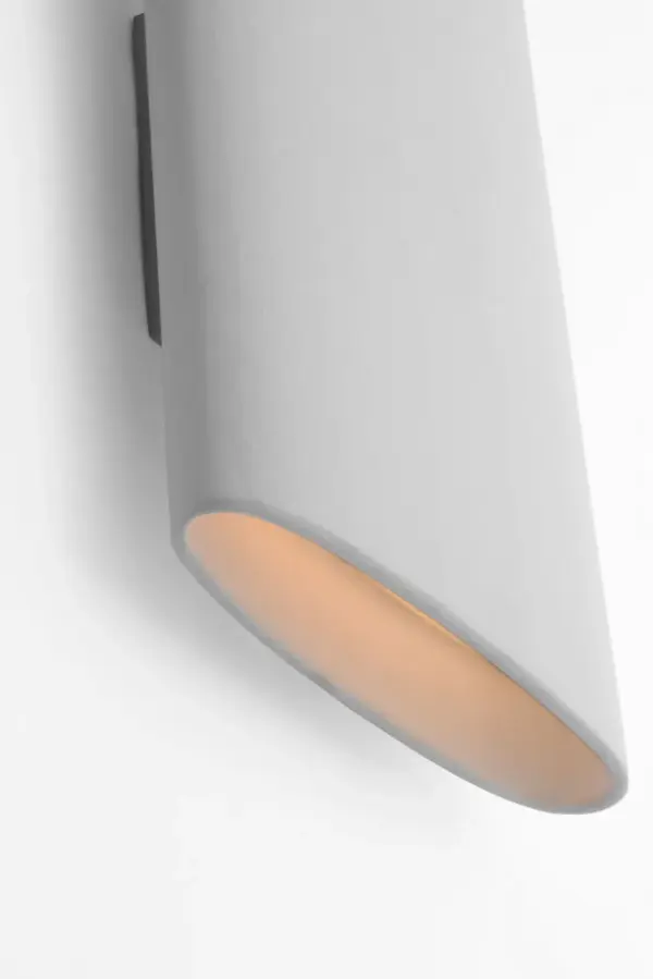 Lotura 12" Pocket Sconce in Museum White - Image 11