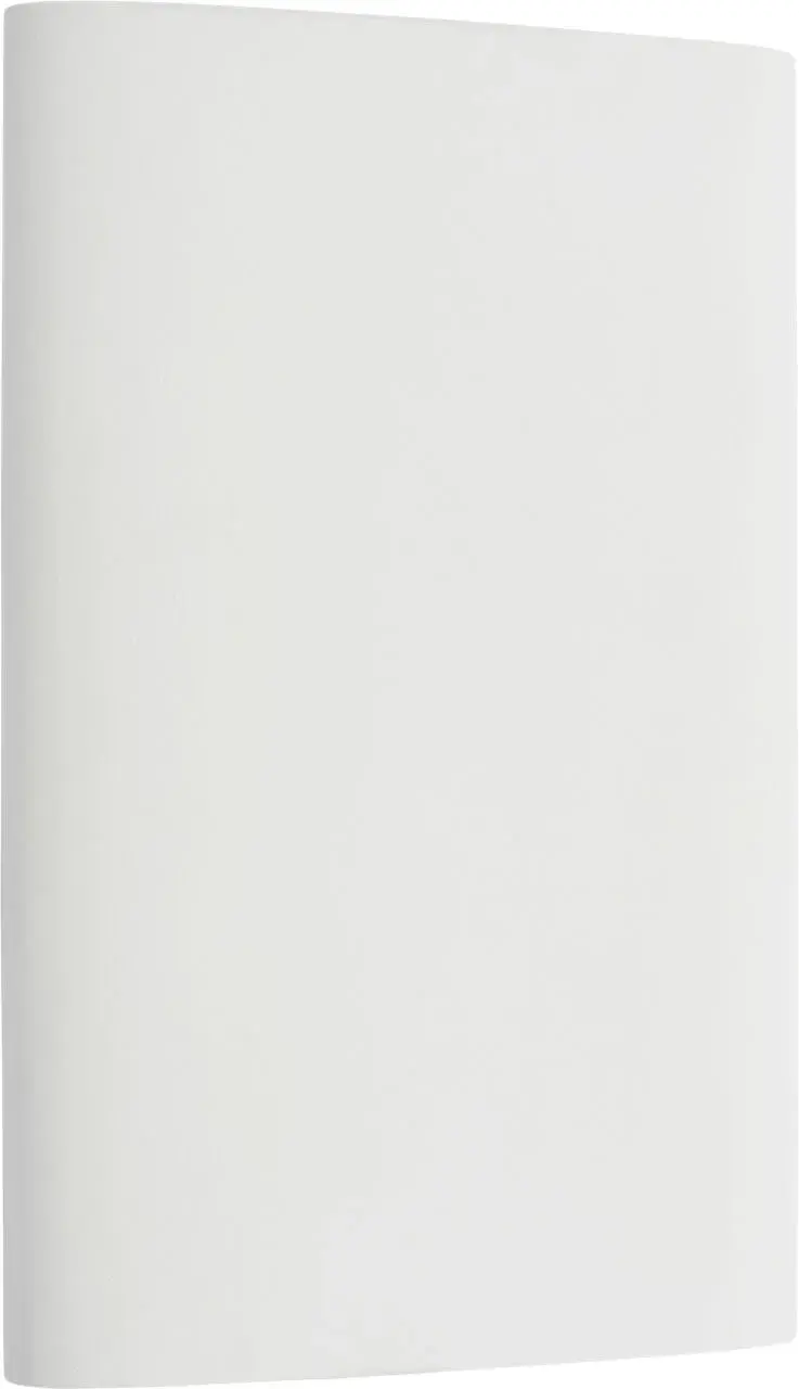 Lotura 12" Pocket Sconce in Museum White - Image 3