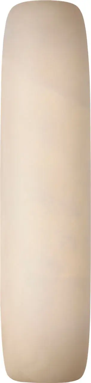 The Formosa 20" Linear Sconce combines the organic beauty of alabaster with the refined warmth of antique-burnished brass, creating a sophisticated lighting solution perfect for modern bathrooms and transitional spaces.