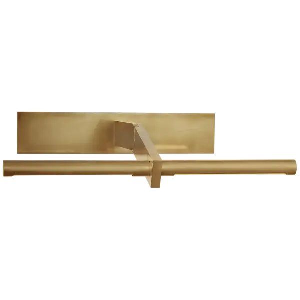 The Axis 18" Library Light combines traditional craftsmanship with functional design. Its pivoting arm allows for adjustable task lighting, while the antique-burnished brass finish adds warmth and character to any space.
