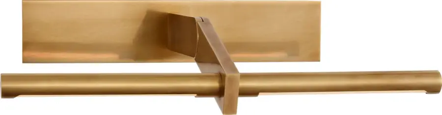 Axis 18" Pivoting Library Light in Antique-Burnished Brass - Image 2