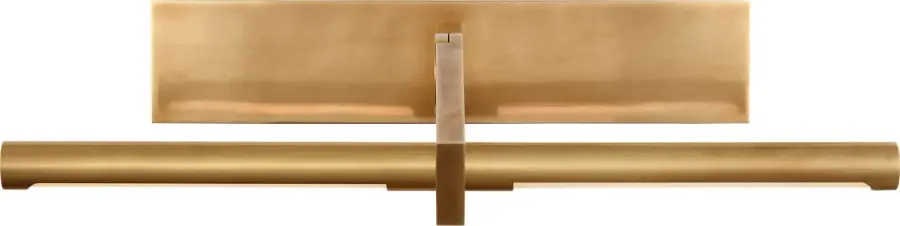 Axis 18" Pivoting Library Light in Antique-Burnished Brass - Image 3