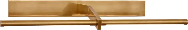 The Axis 32" Library Light combines traditional craftsmanship with functional design. Its pivoting arm offers adjustable task lighting, while the antique-burnished brass finish adds warmth and sophistication to any reading space.