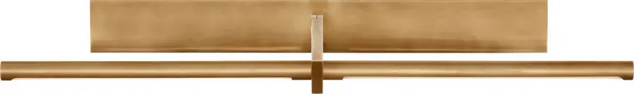 Axis 32" Pivoting Library Light in Antique-Burnished Brass - Image 3