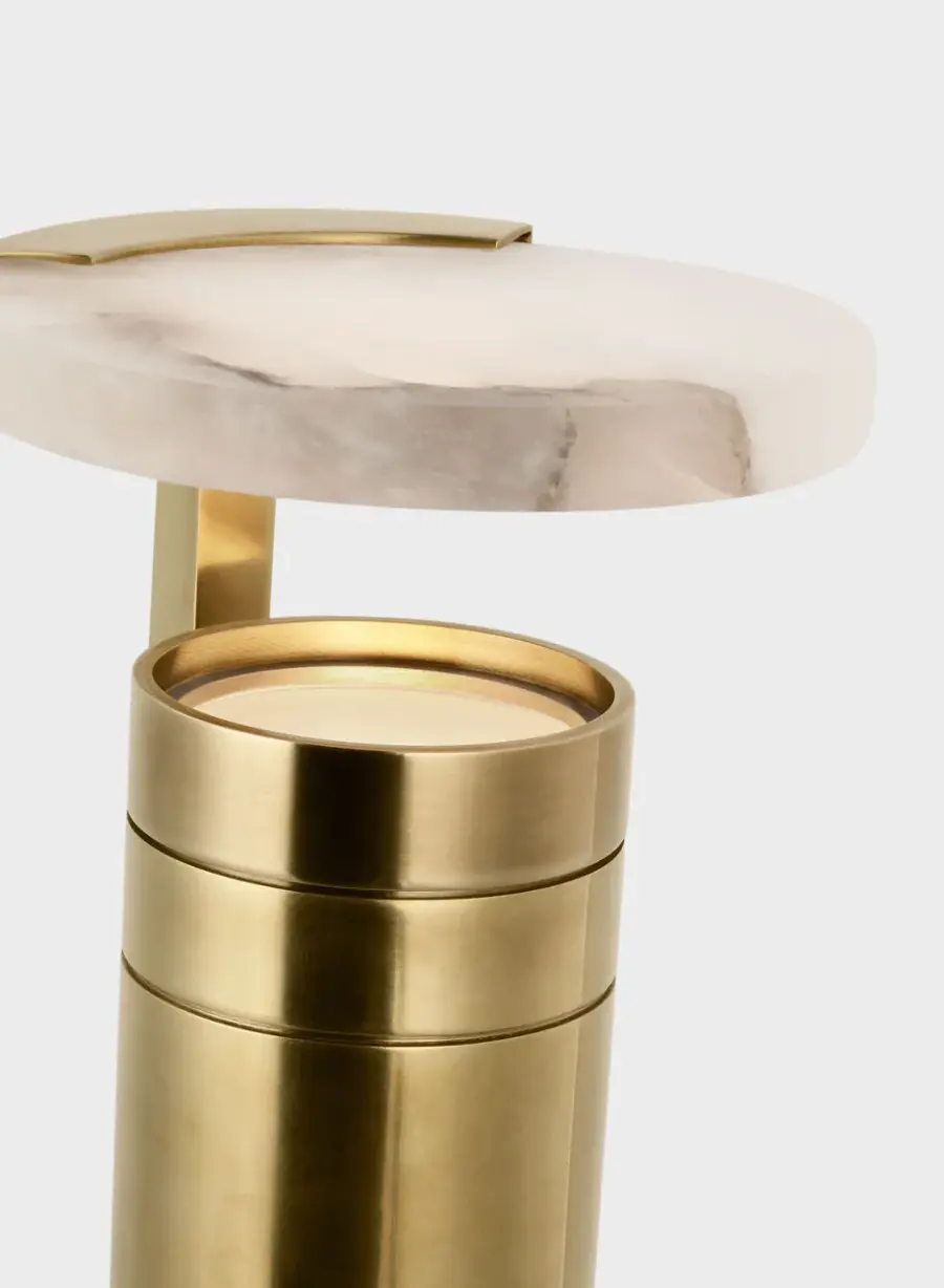 Melange 9" Rechargeable Floating Disc Accent Lamp - Image 4