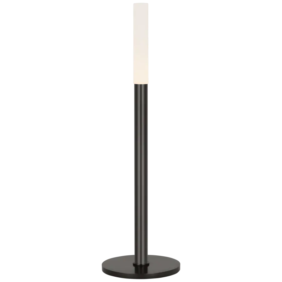 Elegant Transitional Table Lamp with Etched Crystal Detail