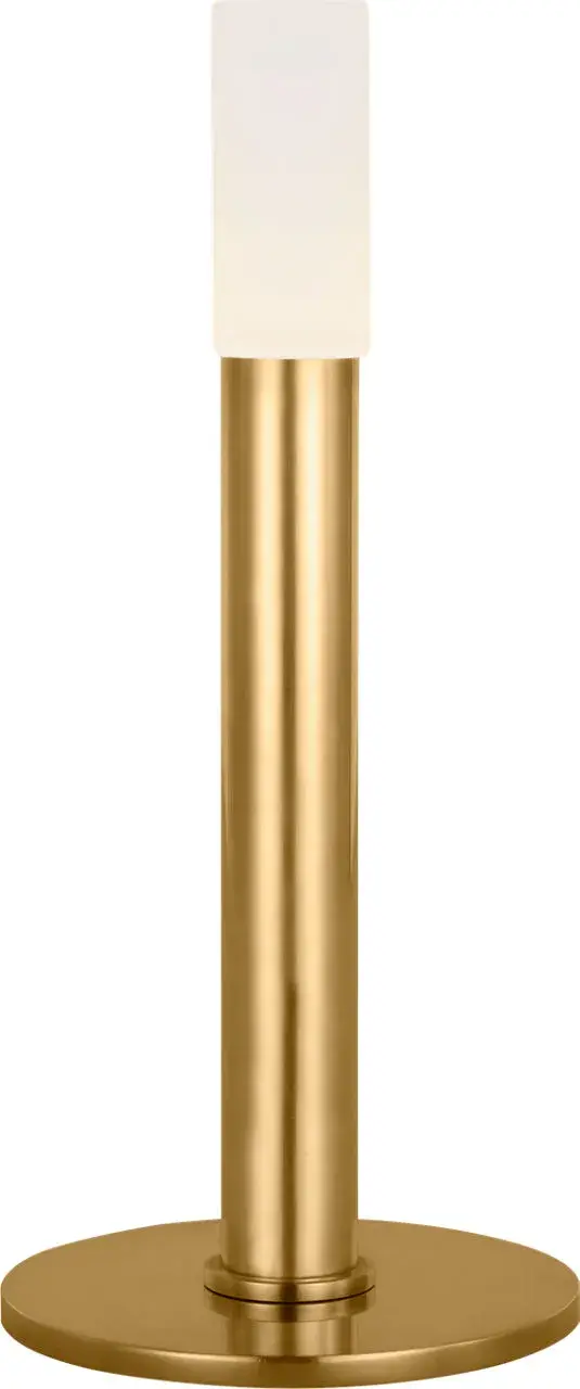 Elegant Rechargeable Accent Lamp with Timeless Brass & Crystal Design - Image 3