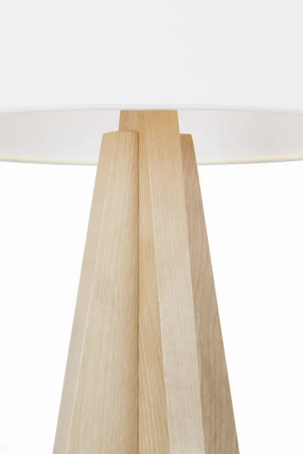Sophisticated Natural Wood Table Lamp with Timeless Scandinavian Appeal - Image 6