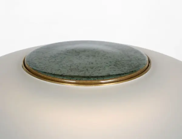 Blique 12" Rechargeable Accent Lamp in Peacock - Image 3