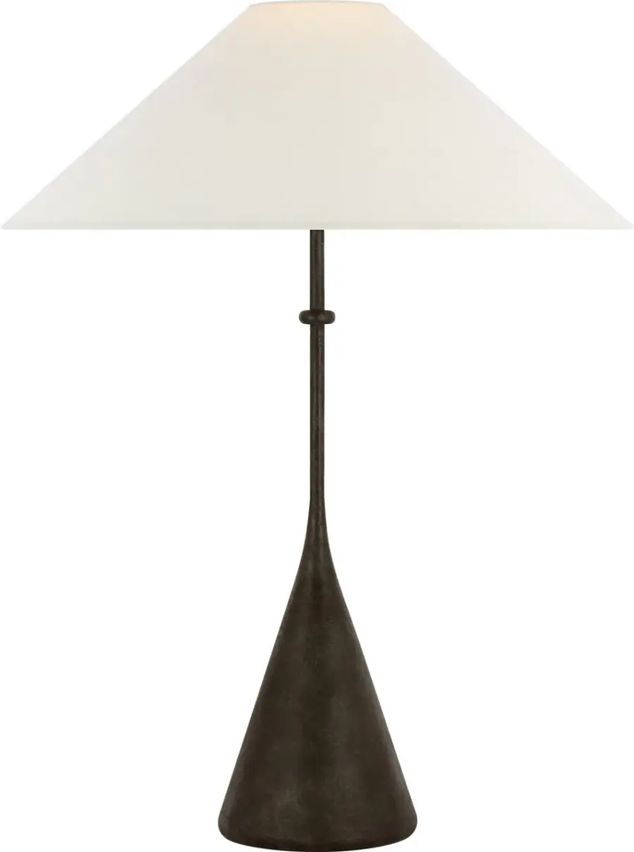 Elegant 30" Statement Lamp with Timeless Bronze Finish - Image 2