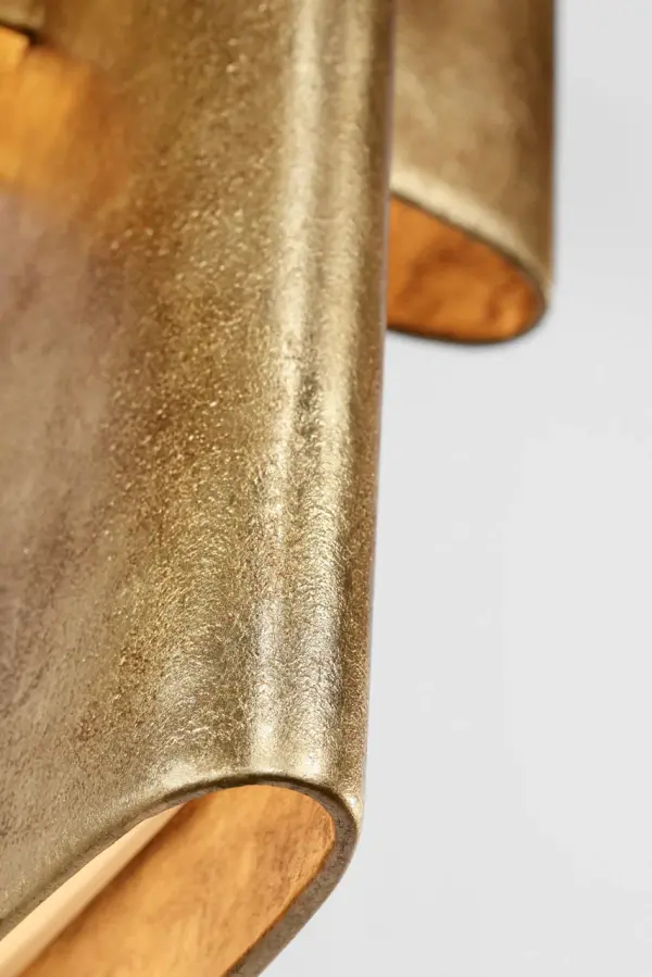 Lotura 8" Intersecting Pendant in Museum Gild - Image 4