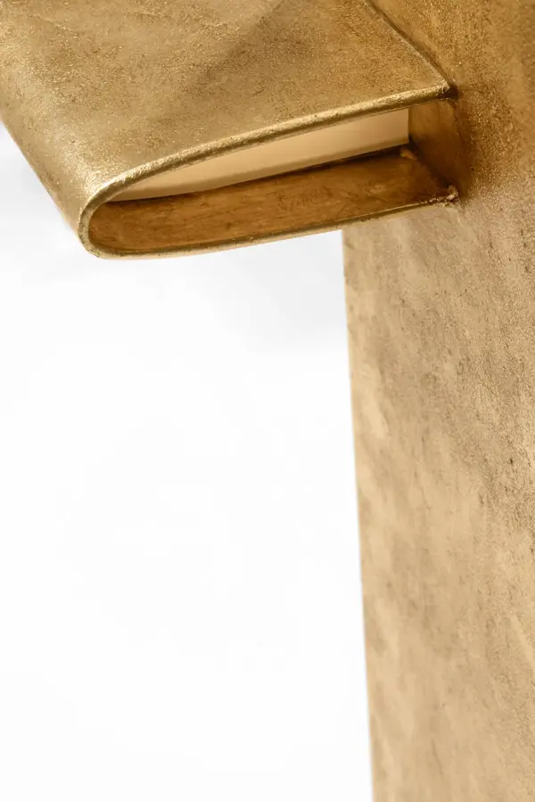 Lotura 36" Intersecting Linear Pendant in Museum Gild - Image 5