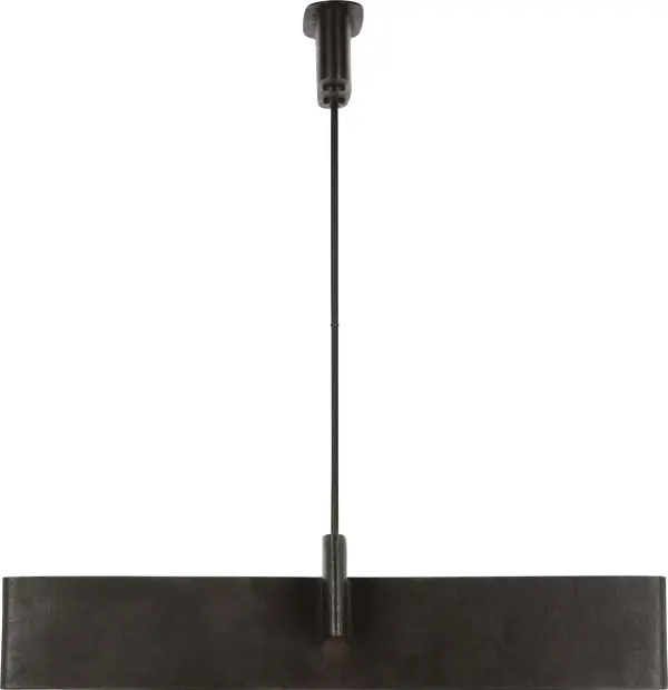 Lotura 48" Intersecting Linear Pendant in Museum Black - Image 3