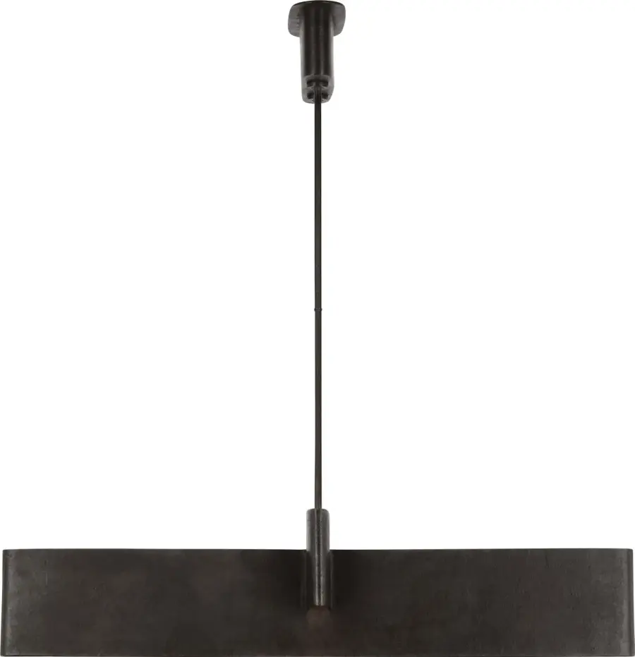 Lotura 48" Intersecting Linear Pendant in Museum Black - Image 3