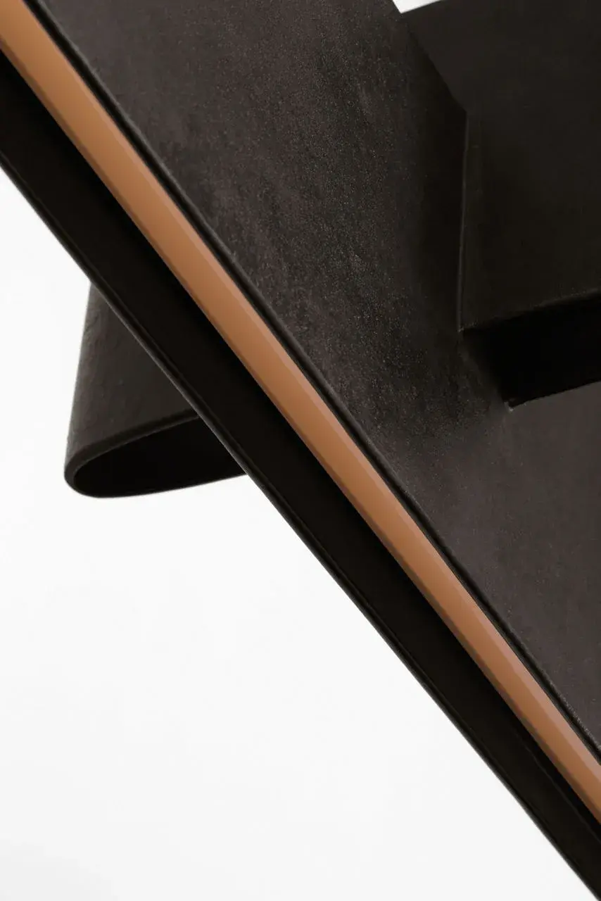 Lotura 48" Intersecting Linear Pendant in Museum Black - Image 6