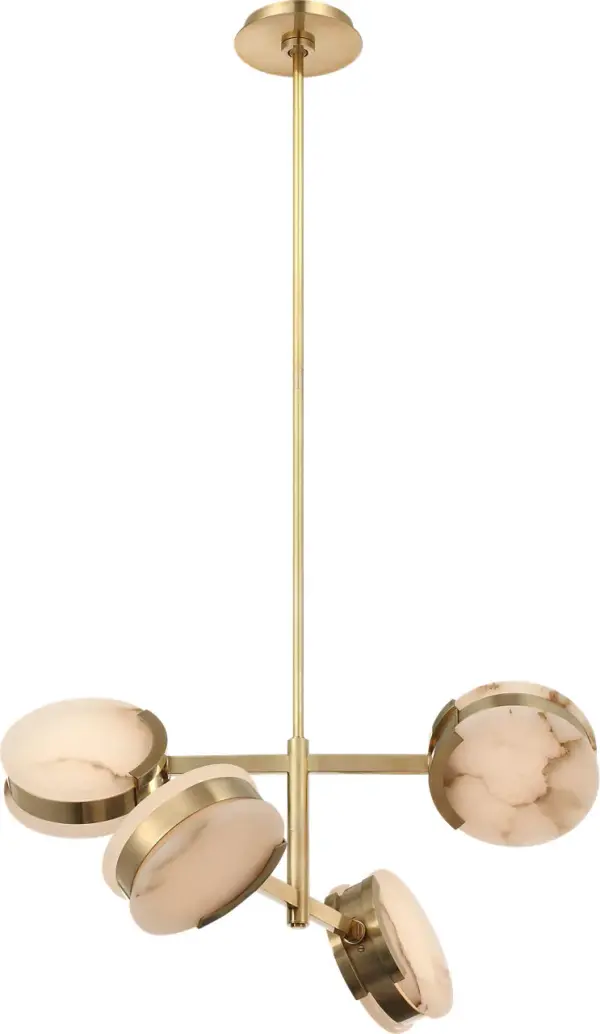Melange 25" Multi-Positional Semi-Flush Chandelier - Image 6