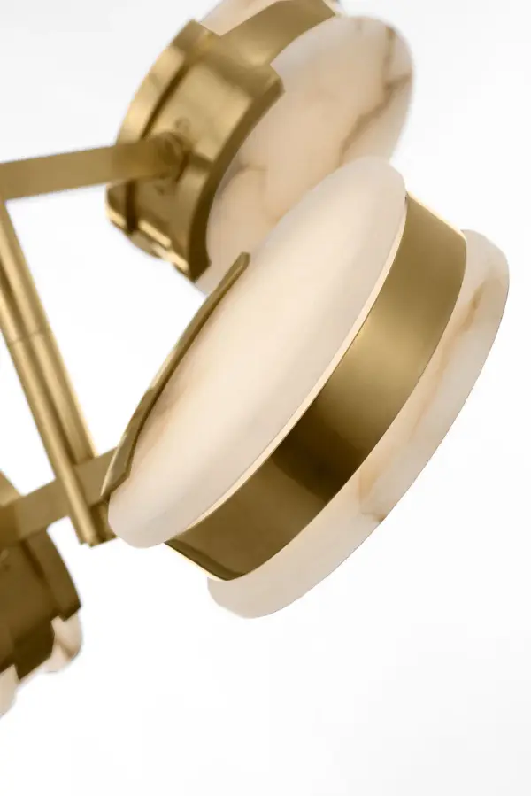 Melange 25" Multi-Positional Semi-Flush Chandelier - Image 9