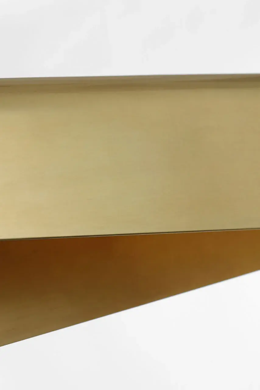 Sophisticated 48" Linear Pendant with Warm Brass Finish - Image 9