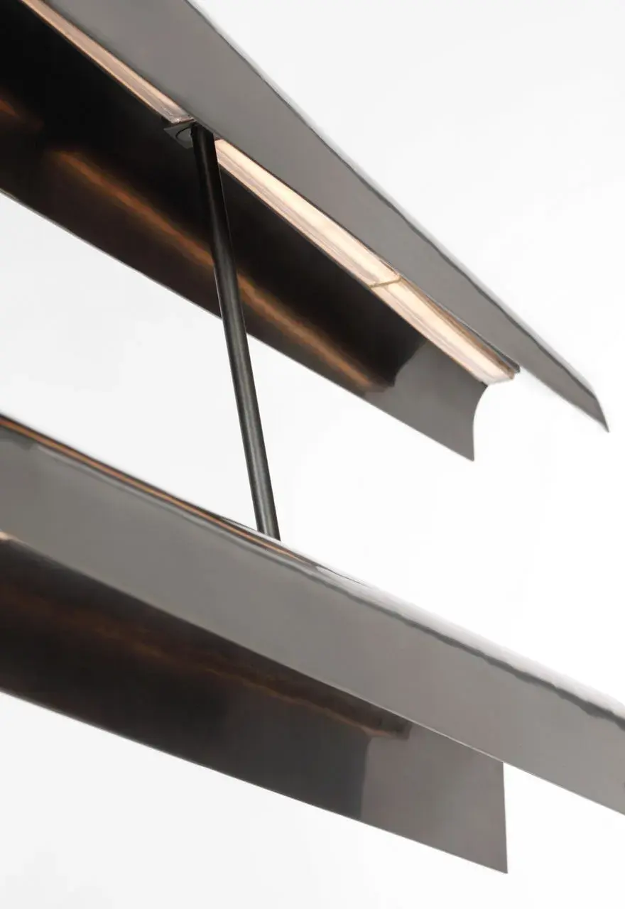 Piel 52" Multi-Positional Chandelier in Bronze - Image 3