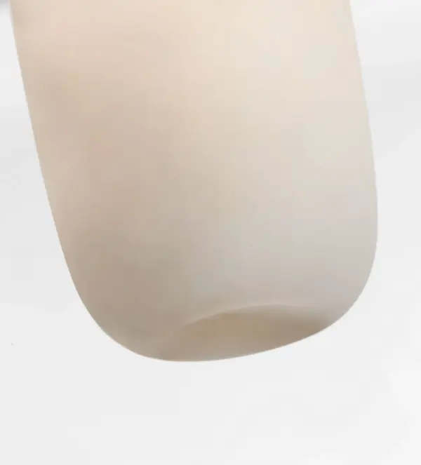 Formosa 11" Single Pendant in Antique-Burnished Brass with Alabaster - Image 6