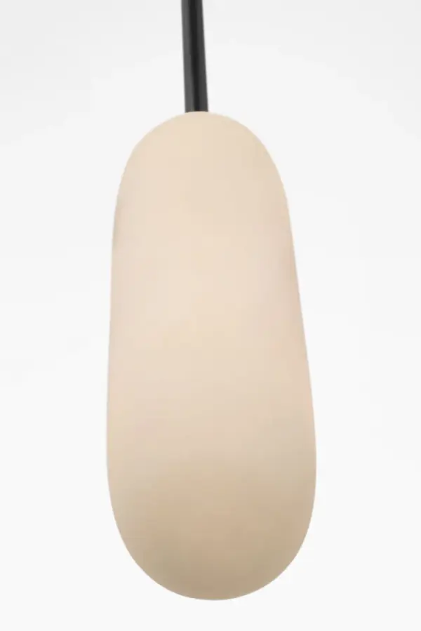 Formosa 17" Single Pendant in Bronze with Alabaster - Image 5