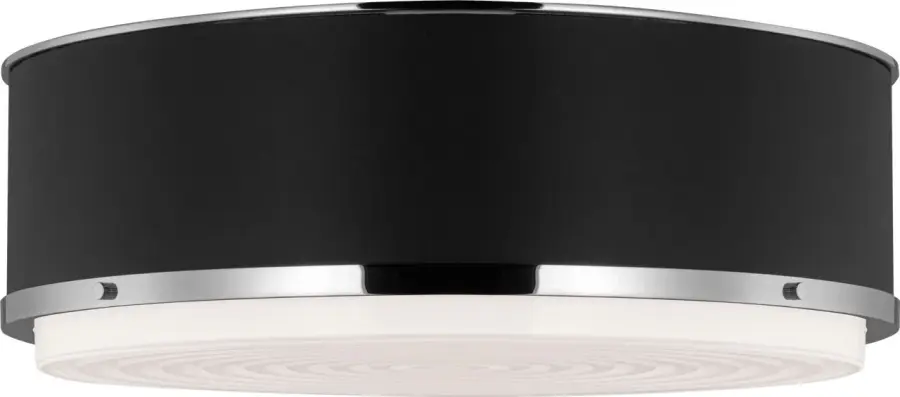 Marlowe Large Flush Mount in Polished Nickel - Image 2