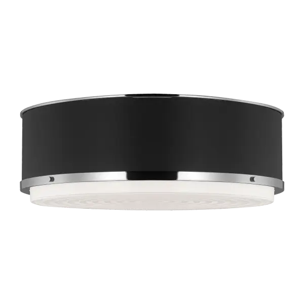Marlowe Large Flush Mount in Polished Nickel - Image 3