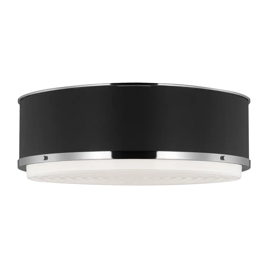 Marlowe Large Flush Mount in Polished Nickel - Image 3
