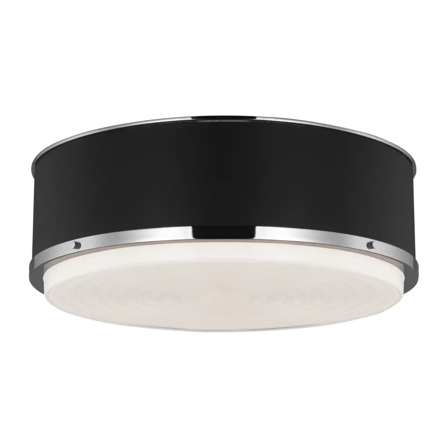 Marlowe Large Flush Mount in Polished Nickel - Image 5
