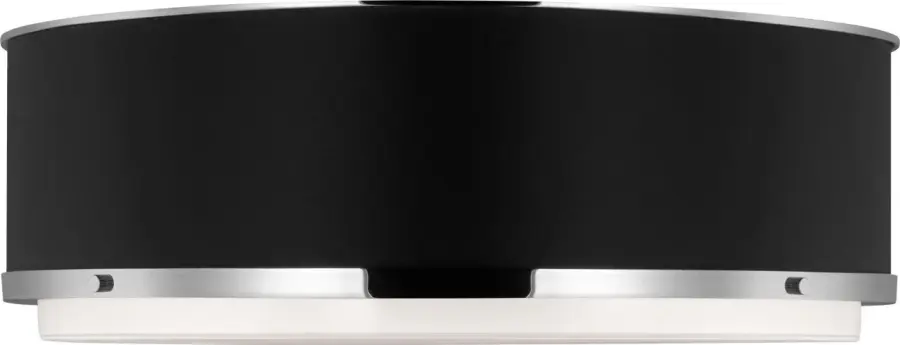 Marlowe Large Flush Mount in Polished Nickel - Image 6
