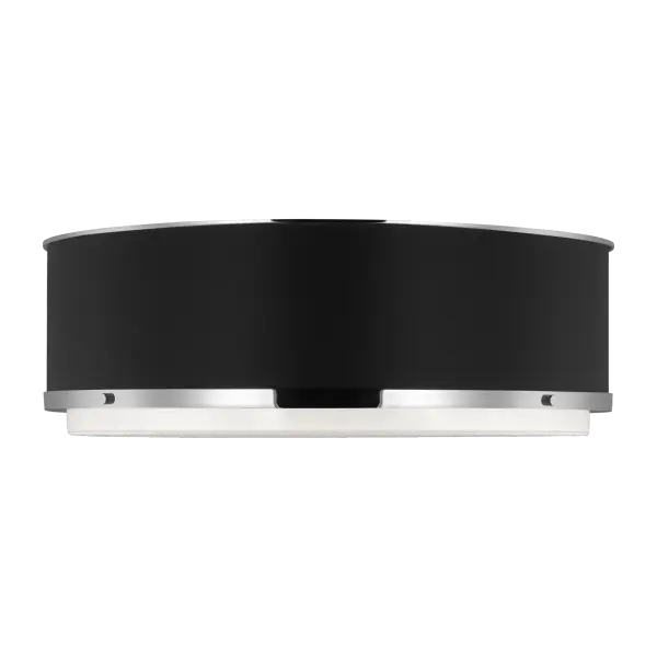 Marlowe Large Flush Mount in Polished Nickel - Image 7