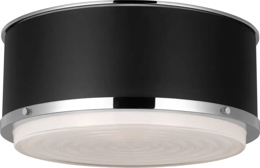 Marlowe Medium Flush Mount in Polished Nickel - Image 2