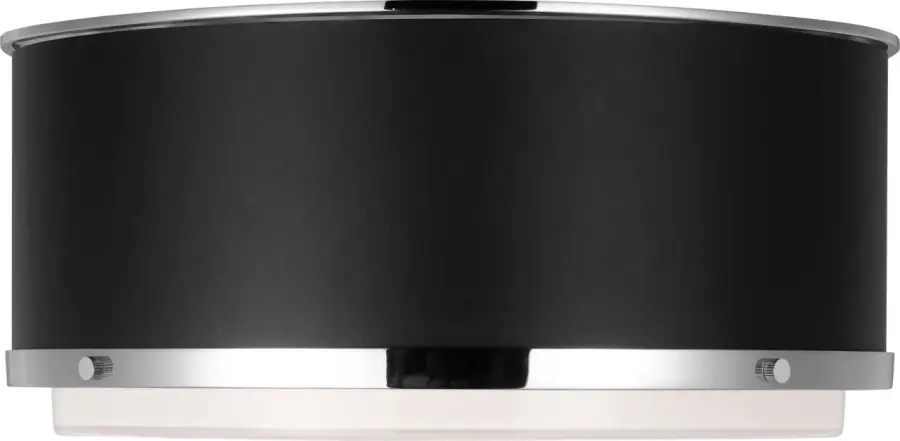 Marlowe Medium Flush Mount in Polished Nickel - Image 6