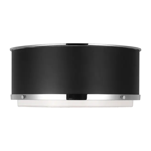 Marlowe Medium Flush Mount in Polished Nickel - Image 7