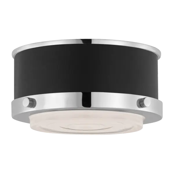 Marlowe Mini Flush Mount in Polished Nickel - Image 3