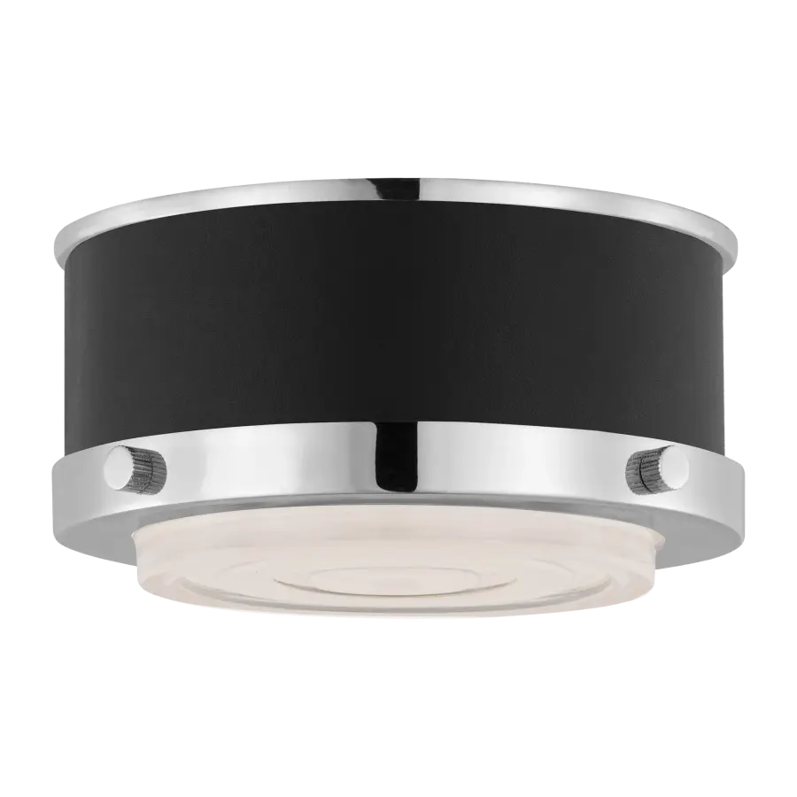 Marlowe Mini Flush Mount in Polished Nickel - Image 3