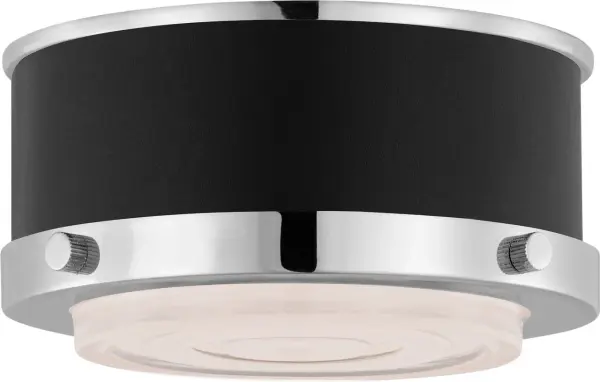 Marlowe Mini Flush Mount in Polished Nickel - Image 4