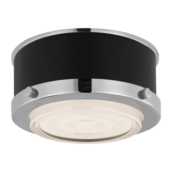 Marlowe Mini Flush Mount in Polished Nickel - Image 5