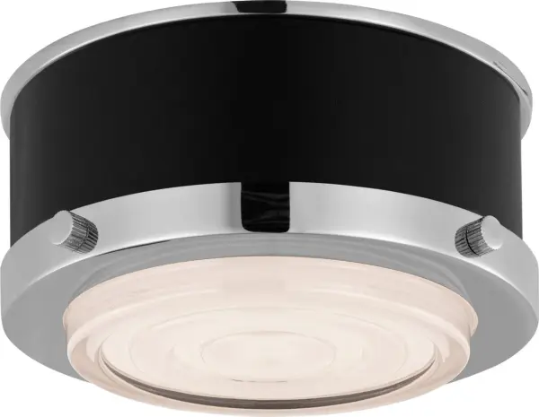Marlowe Mini Flush Mount in Polished Nickel - Image 6
