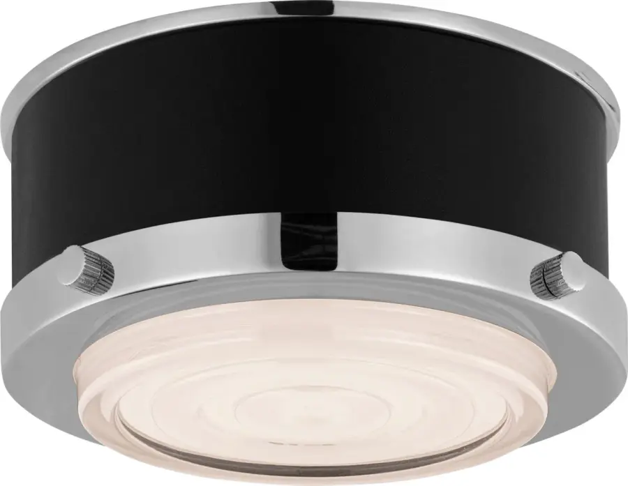 Marlowe Mini Flush Mount in Polished Nickel - Image 6