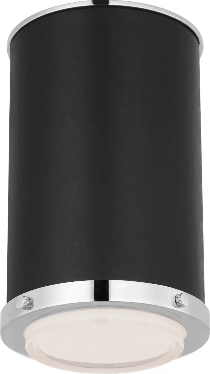 Marlowe Small Flush Mount in Polished Nickel - Image 2