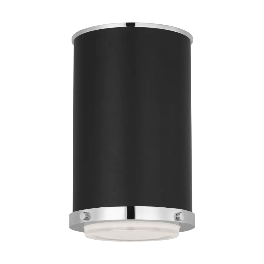 Marlowe Small Flush Mount in Polished Nickel - Image 3