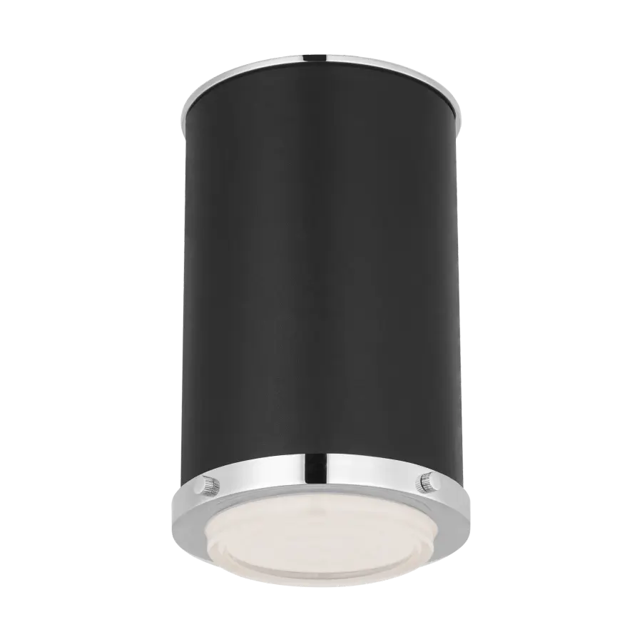 Marlowe Small Flush Mount in Polished Nickel - Image 5